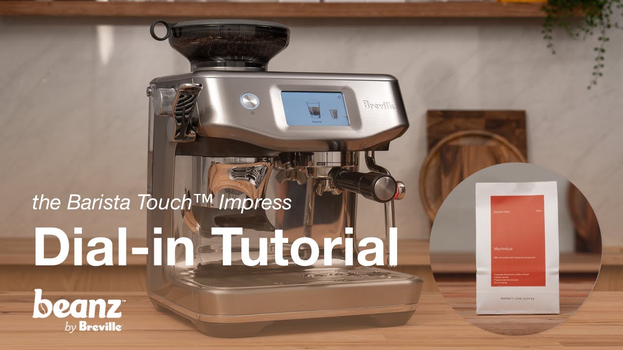 beanz.com | Dial-in Marimbus espresso by Market Lane using the Barista Touch&trade; Impress | Breville AU