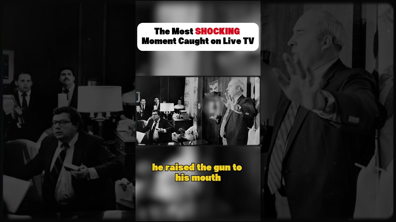 The Shocking Moment R. Budd Dwyer Stunned Live TV Viewers #shorts #history #news