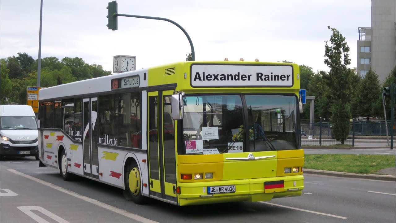 [Video] Bus Neoplan N 4016 NF | GE-AR 4016 | Omnibus Alexander Rainer, Gelsenkirchen
