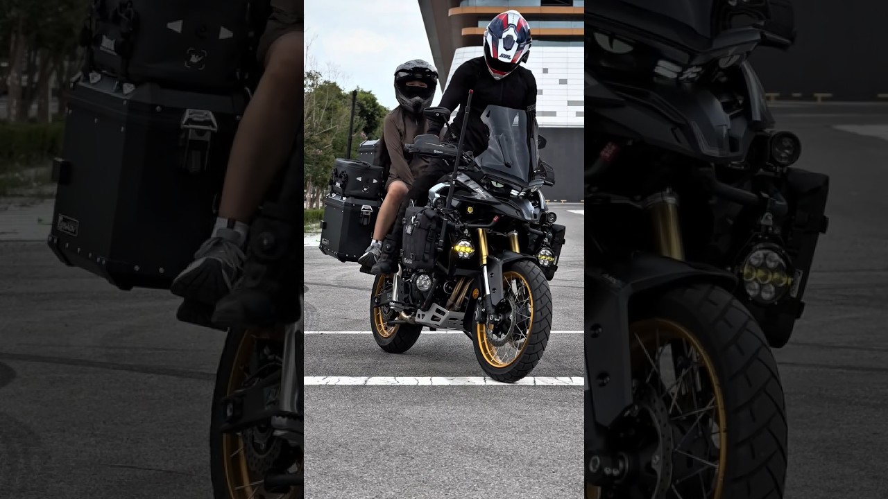 Нет BMW, но всё равно легендарный 🔥 Поездка на Voge DS625X с женой 🥰⚡ #vogeds625x #bikelife #moto...