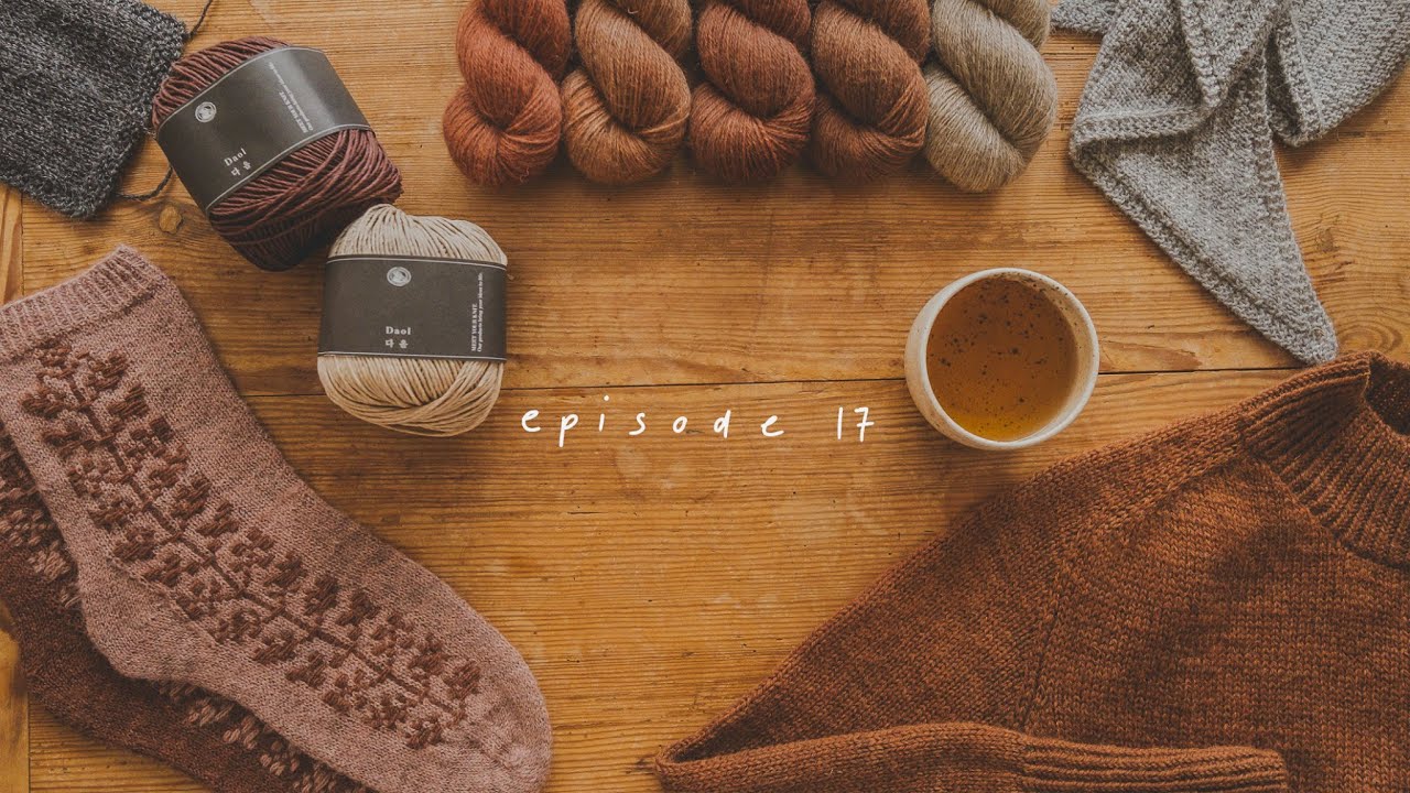 episode 17 - matcha jumper, knitting plans and my first attempts at travel vlogging