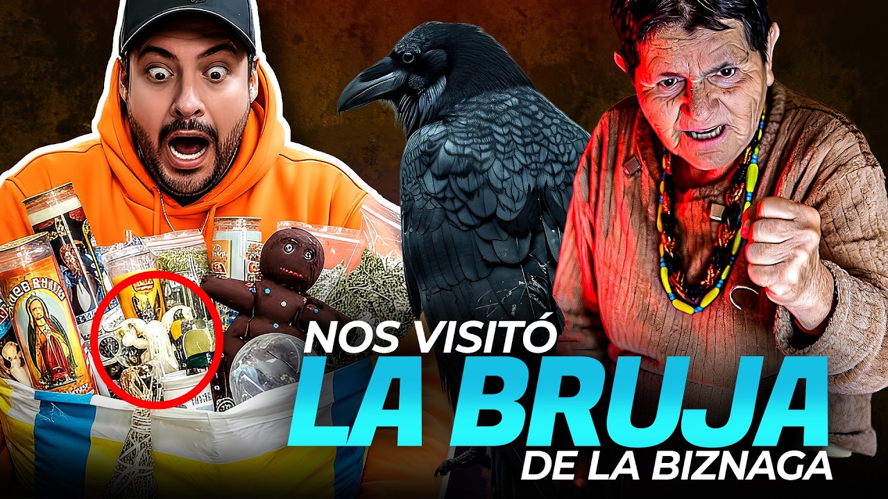 Compramos brujería en el mercado. Bruja de la Biznaga nos la recetó y se hizo presente