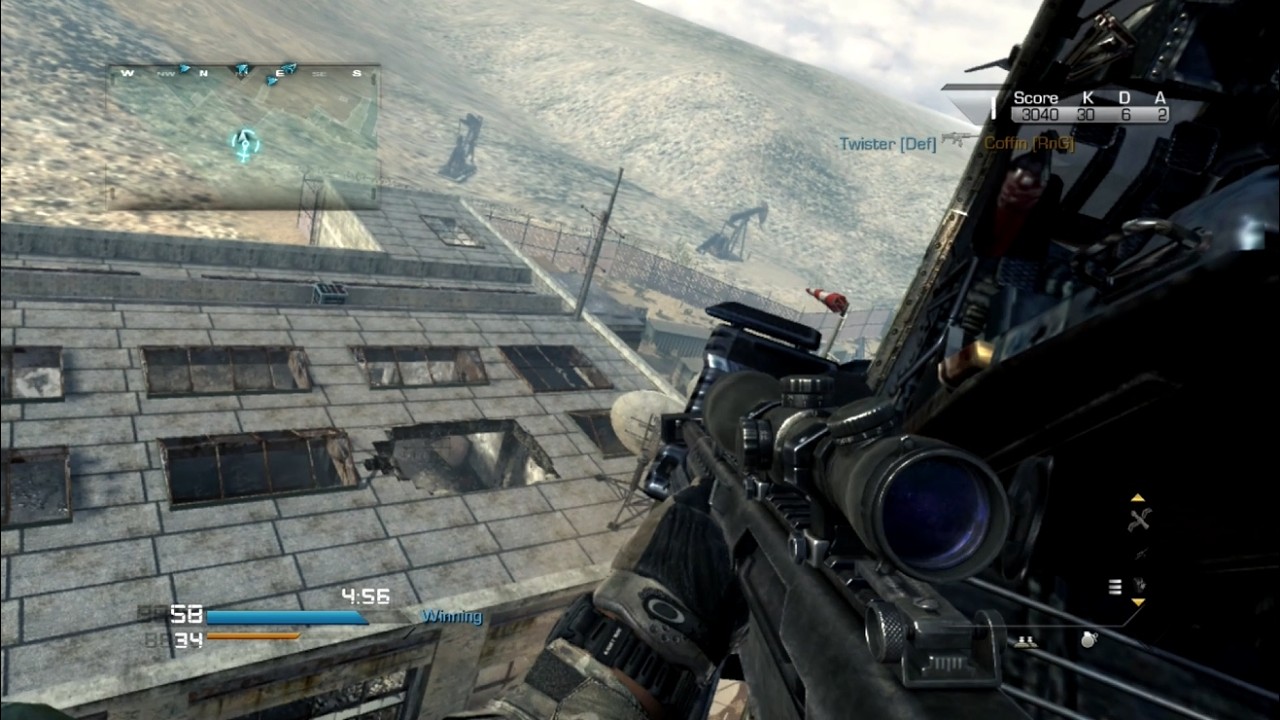 Call of Duty Ghosts Alpha Build Dome and Snow Gameplay