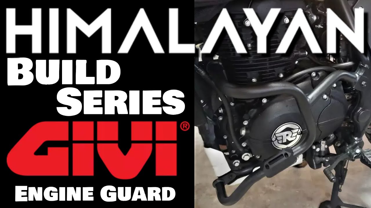 Пошаговые советы по установке защиты двигателя Givi | Royal Enfield Himalayan | Ol' Man Ronin (S2...