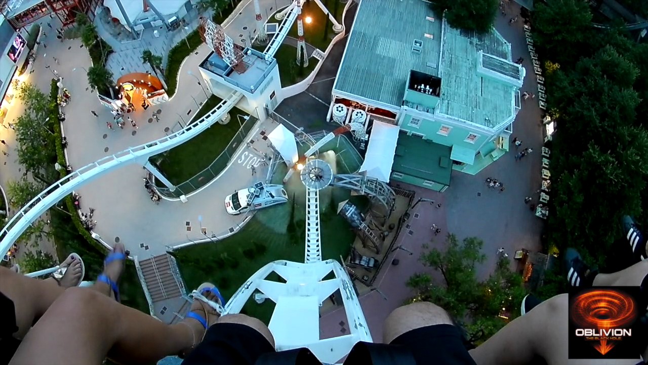 OBLIVION Black Hole - 2017 - Gardaland - PRIMA FILA - FULL HD - GOPRO - first row - On Board