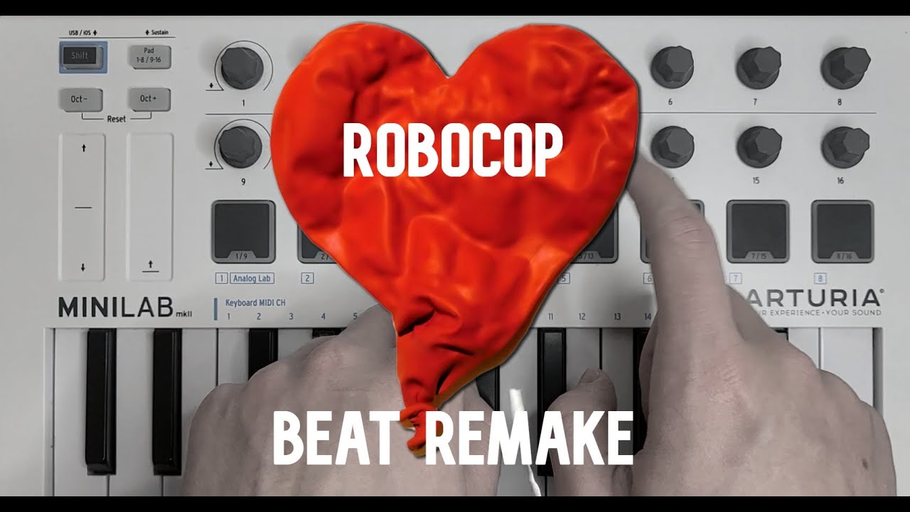 Kanye West - Robocop: 1 minute beat remake