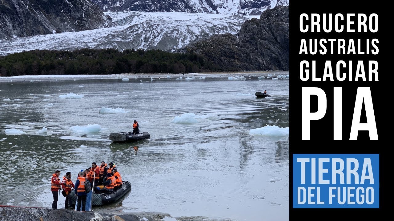 Un glaciar en Tierra del Fuego - crucero Australis