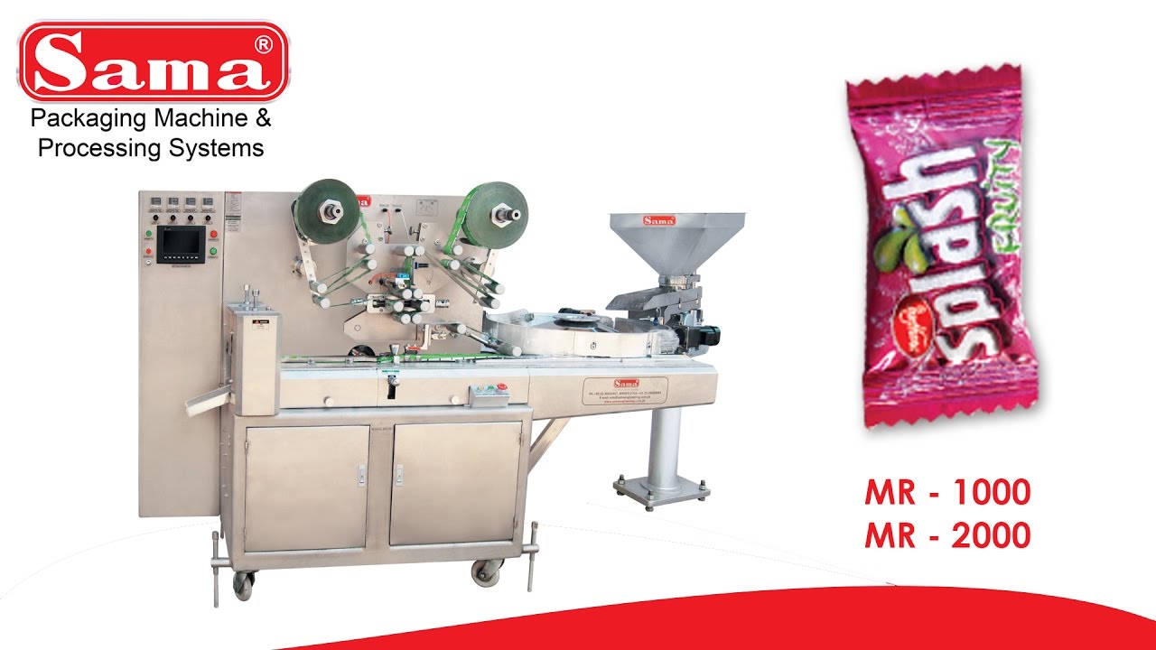 Bubble Gum Packing Machine - MR 1000 | Sama Engineering