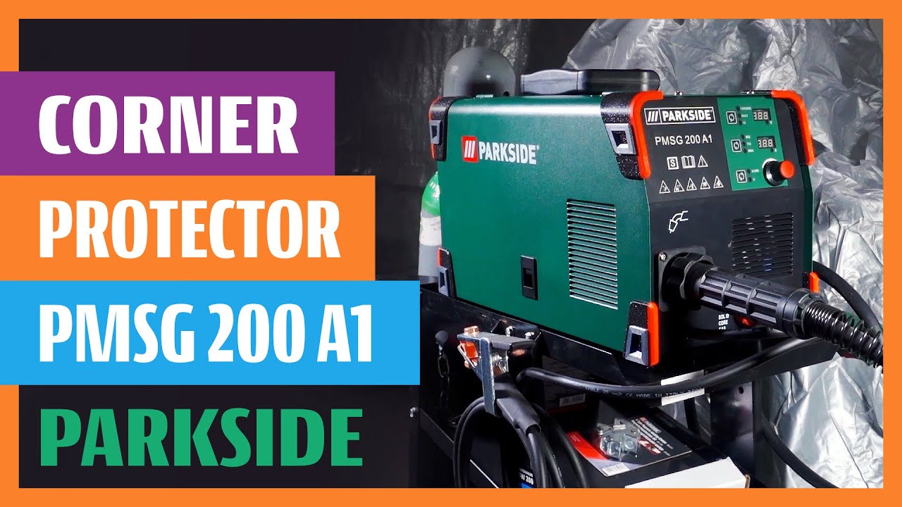 Corner Protector/Bumper for Parkside PMSG 200 A1 MIG/MAG/MMA Welder