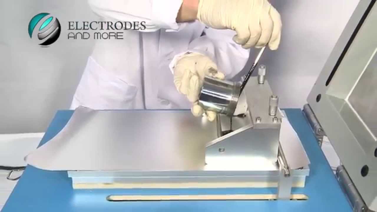 Desktop Lithium-Ion Battery Electrode Coating Machine Operational Video