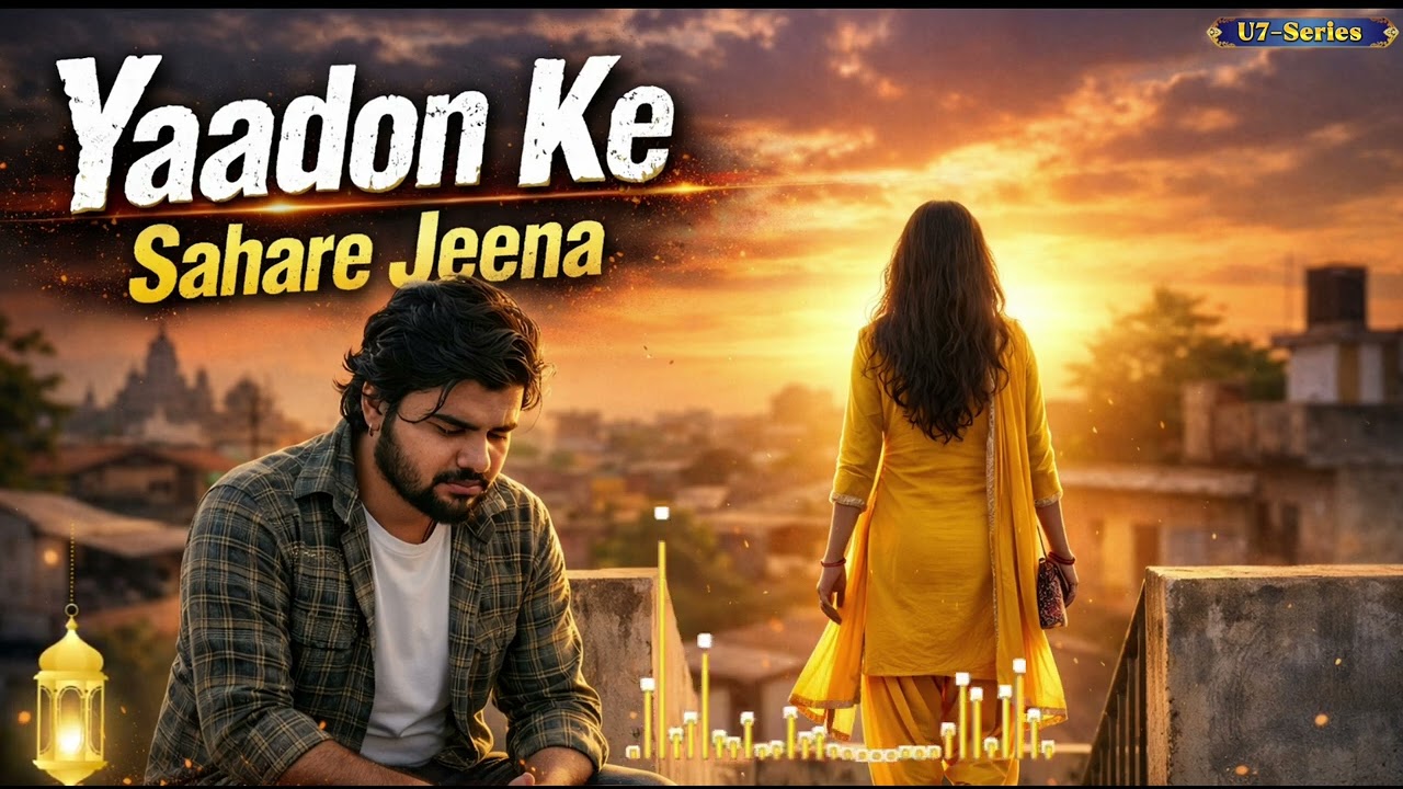 Yaadon ke sahare jeena😢💔| Heart touching song| Kavya & Uttam #song #sadsong #sadsong2026 