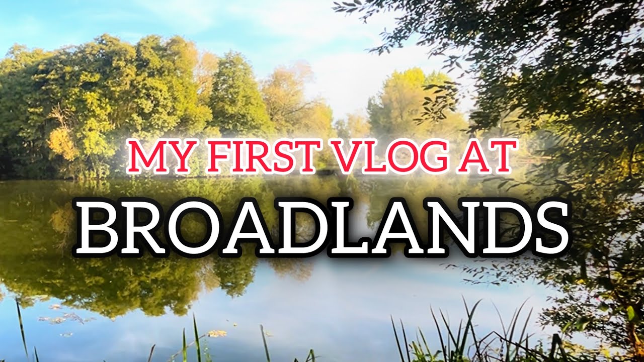 My first carp fishing vlog on Broadlands!