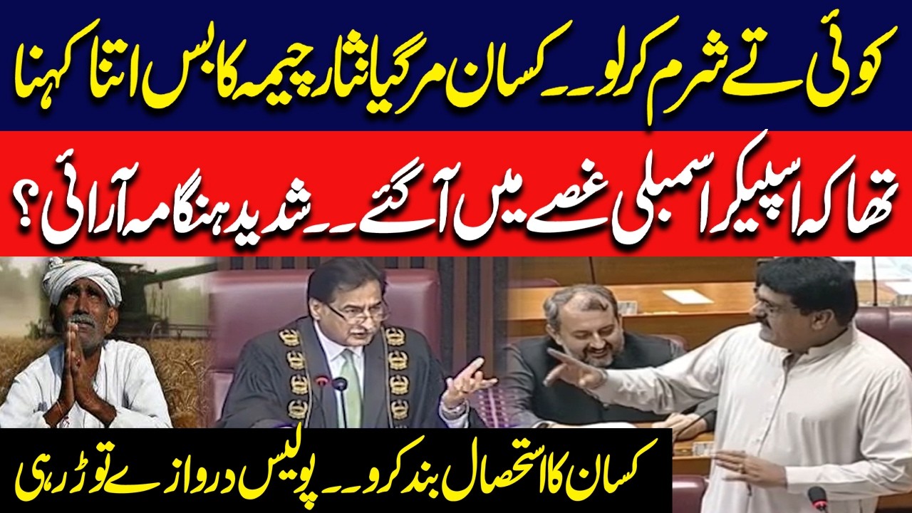 Nisar Cheema&rsquo;s Fiery Speech | Speaker Reaction | Heated Debate in National Assembly | Pakistan News