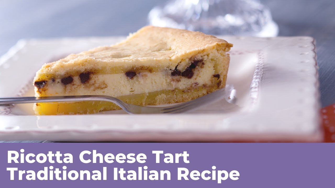 How to bake the perfect RICOTTA CHEESE TART - Traditional Italian Recipe