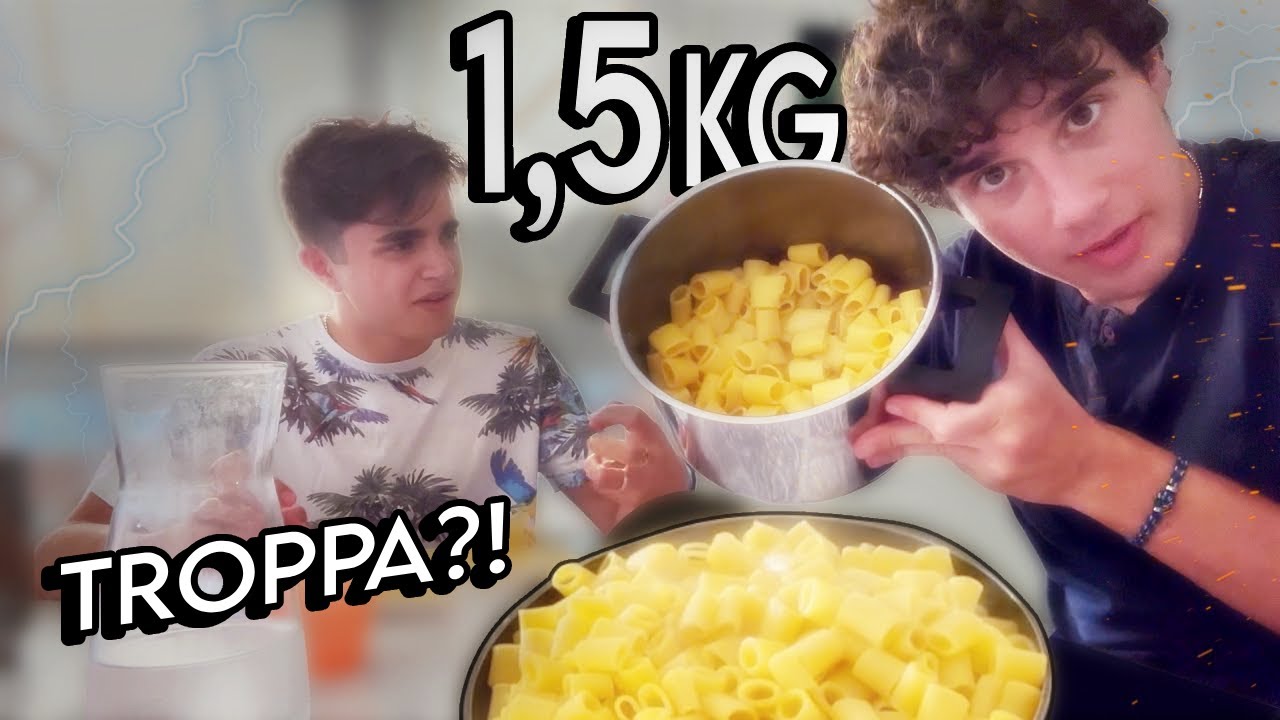 RIUSCIRESTI a mangiare 1.5KG di PASTA? 🍝 (Sfida epica!)