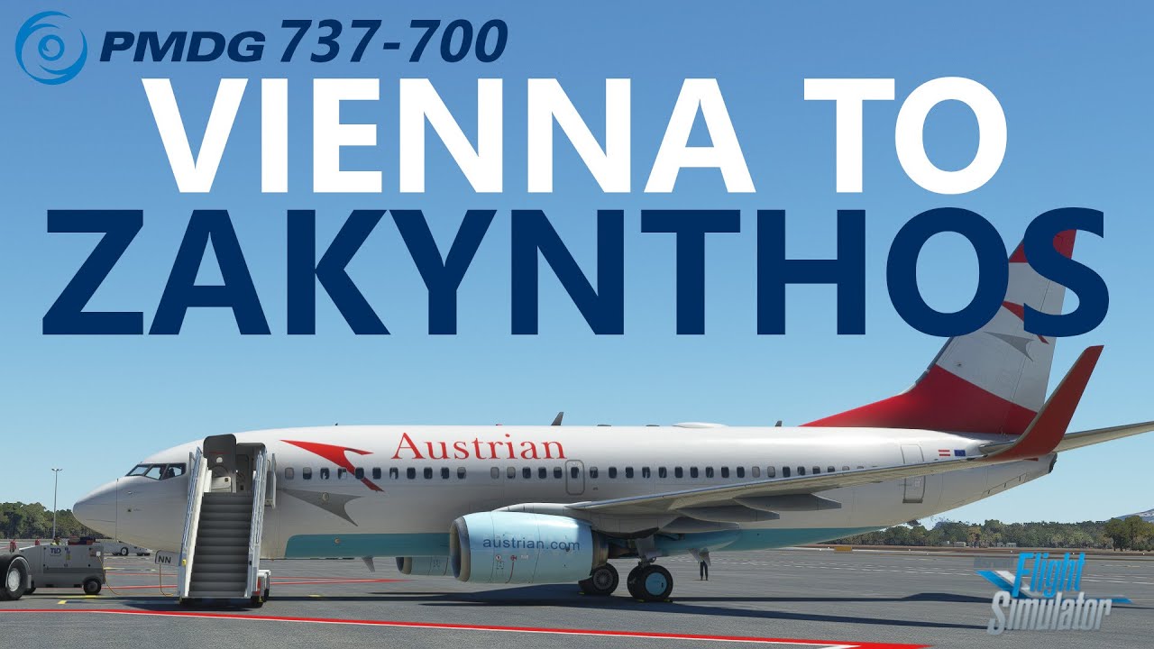 MSFS | PMDG 737 - Gaya Vienna to Freeware Zakynthos on VATSIM