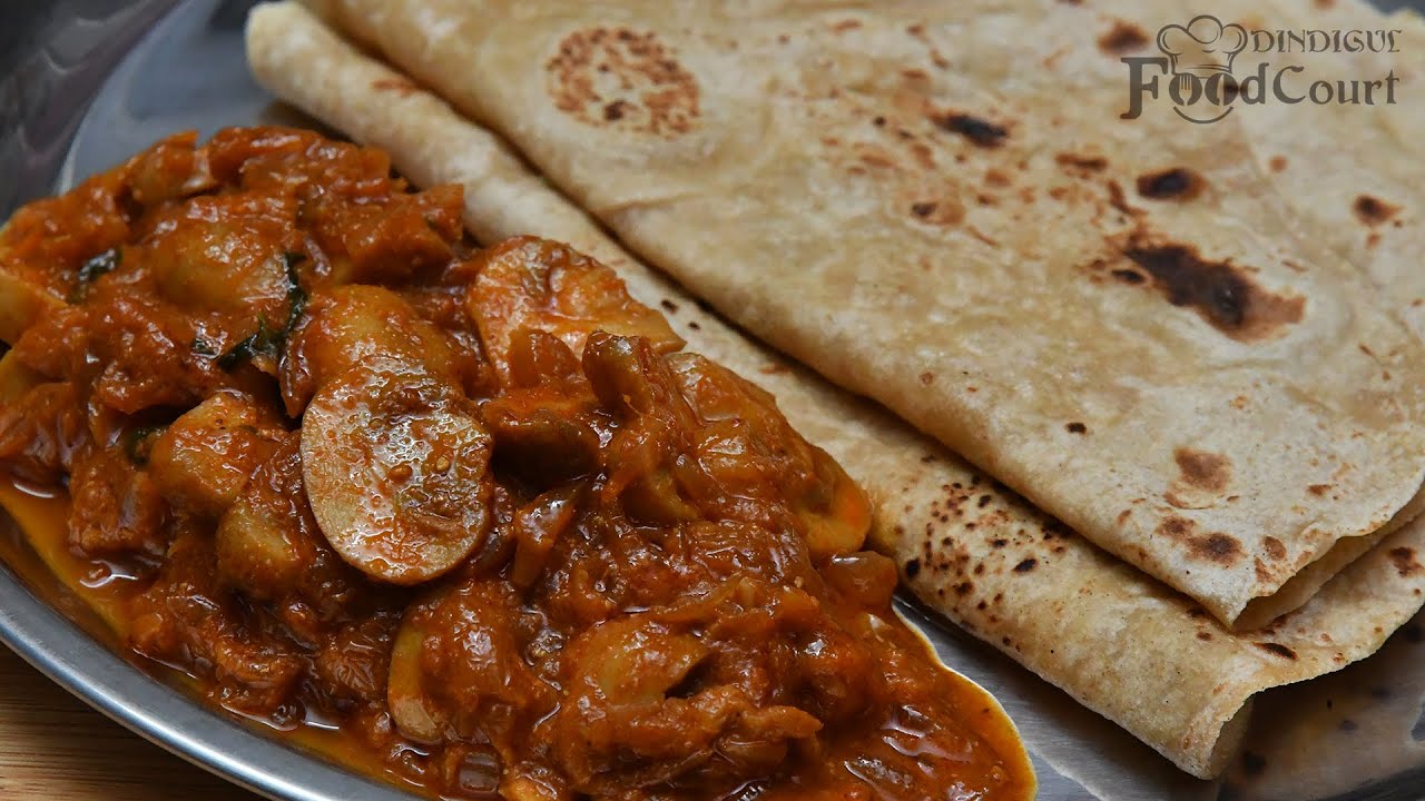 Simple & Best Side Dish For Chapati/ Mushroom Masala/ Mushroom Curry Recipe