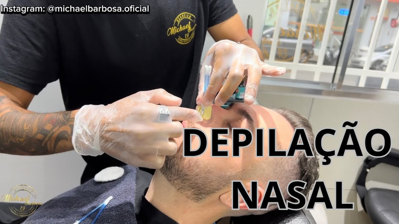 COMO FAZER DEPILAÇÃO NO NARIZ COM A CERA