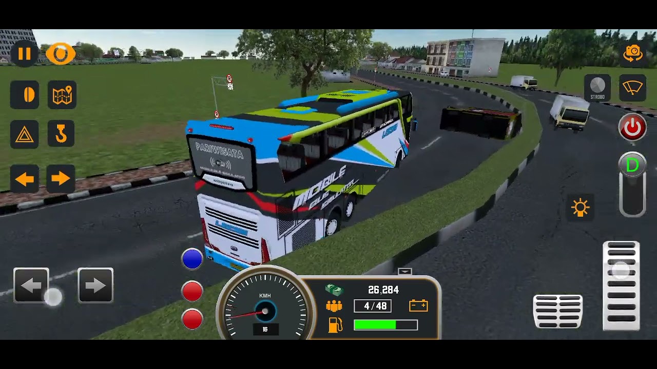 Mobile bus game