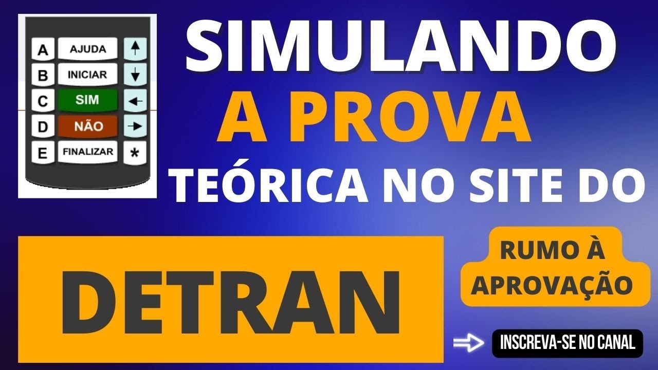 SIMULANDO A PROVA TEÓRICA NO SITE  DO DETRAN PR - COMO RESOLVER A PROVA TEÓRICA DO DETRAN