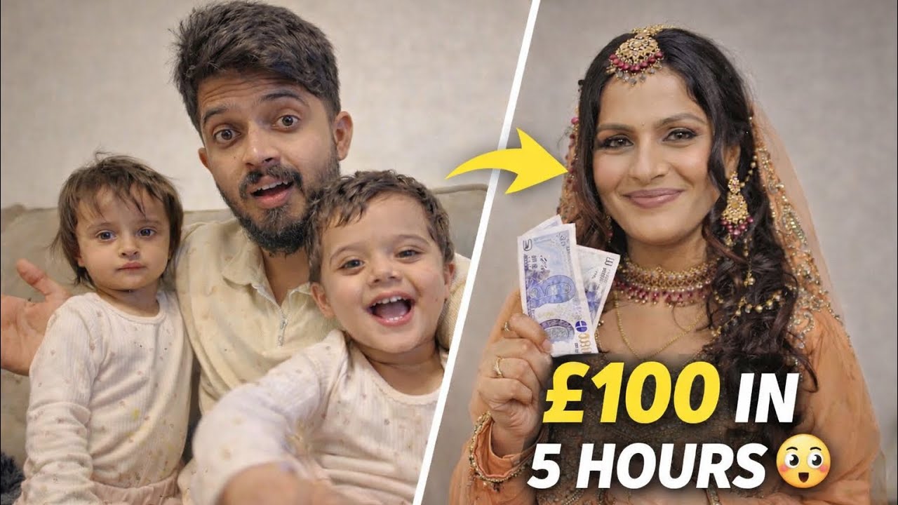 My Wife Earned £100 in Just 5 Hours 😳 | I Stayed Home With 3 Kids 🇬🇧 UK Reality