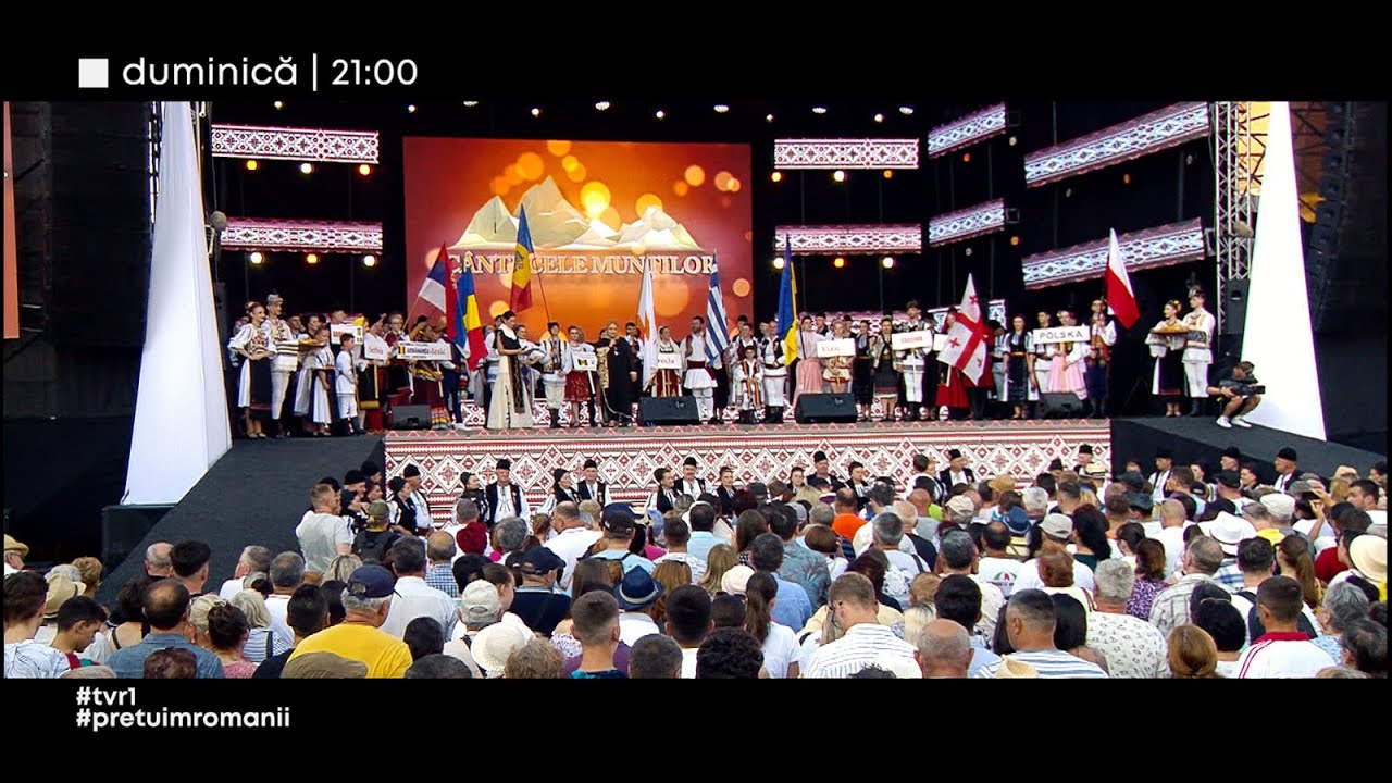 &bdquo;C&acirc;ntecele Munților 2023&rdquo; se c&acirc;ntă, se joacă şi se privesc la TVR1