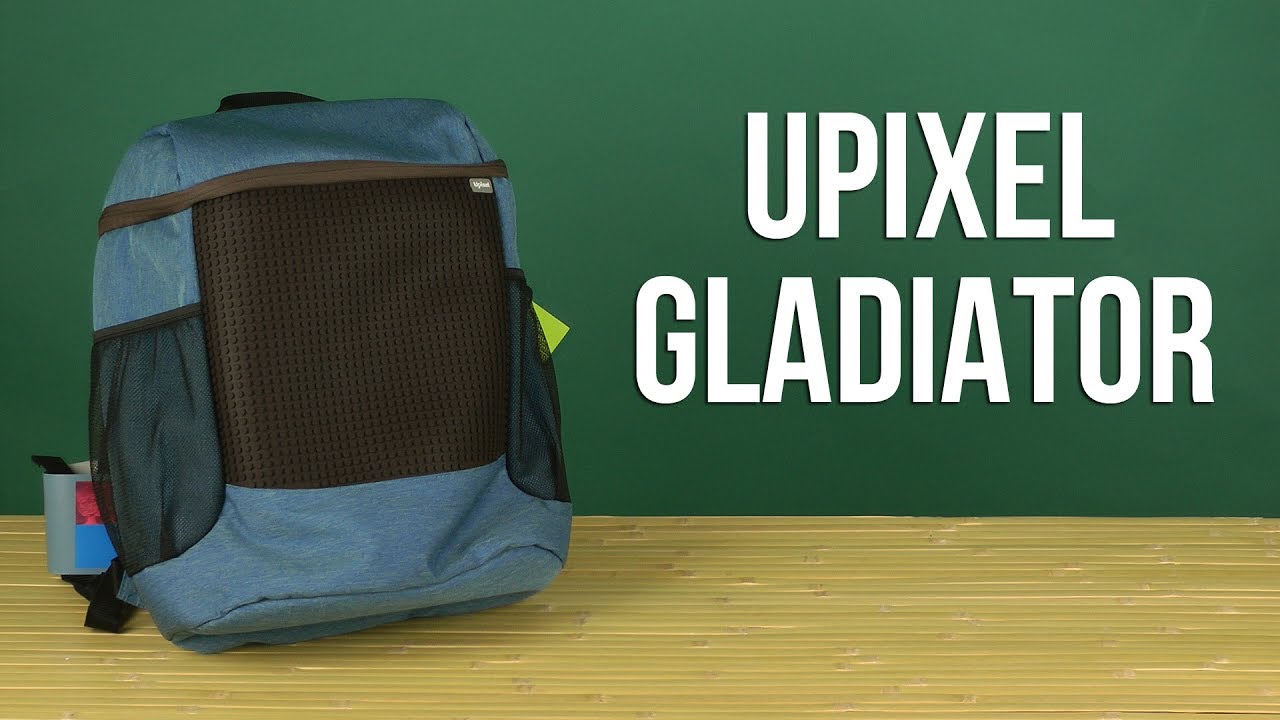 Распаковка Upixel Gladiator Backpack 6955185808344