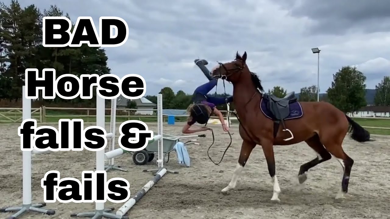 BAD HORSE FAILS & FALLS 2023 part 1