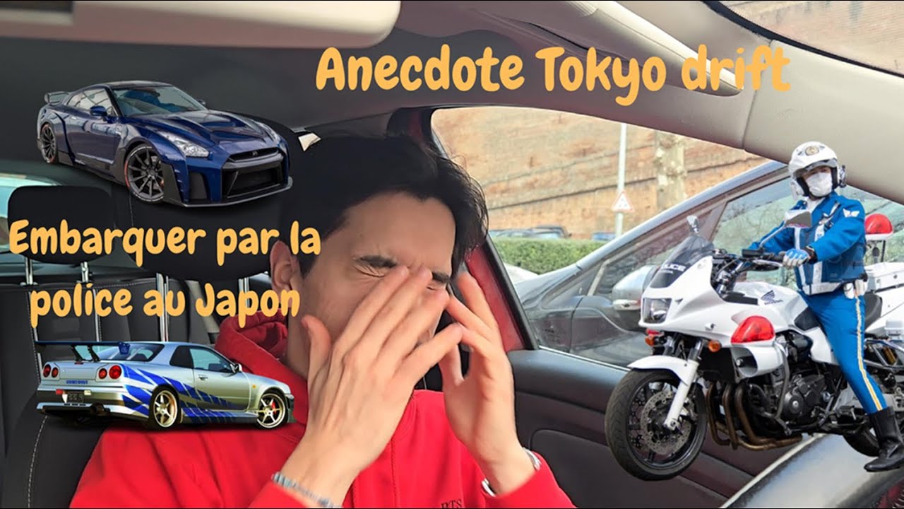 ARRÊTER PAR LA POLICE AU JAPON (mes pires anecdotes) #anecdote #vlog #japon