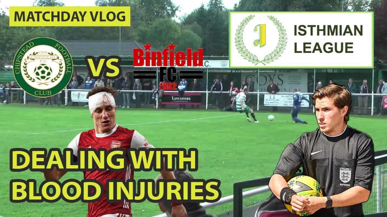 Dealing with blood injuries as a referee