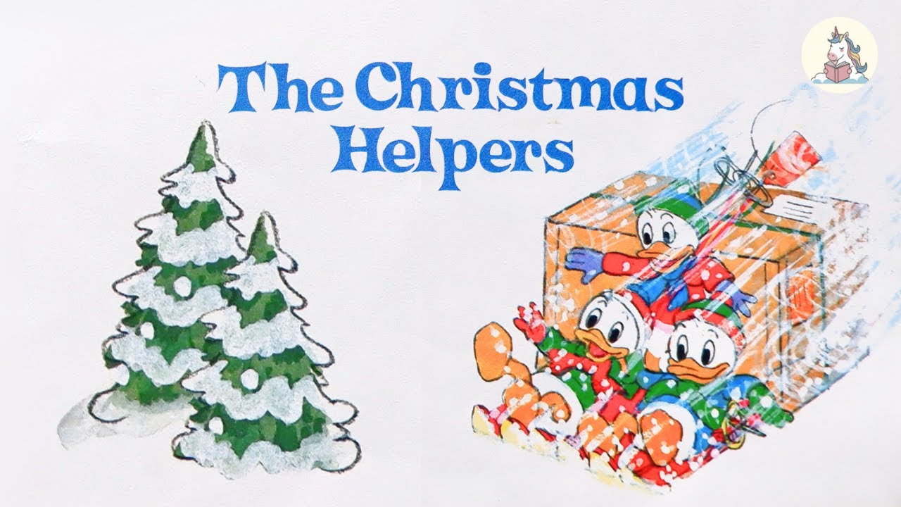The Christmas Helpers | Huey | Dewey | Louie | Donald | Walt Disney | Read aloud | Children Book