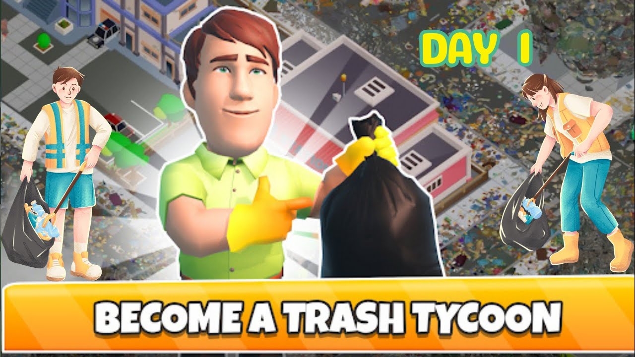 🔥 Trash Tycoon — Day 1 🔥 | Gaming with Dr. Fj
