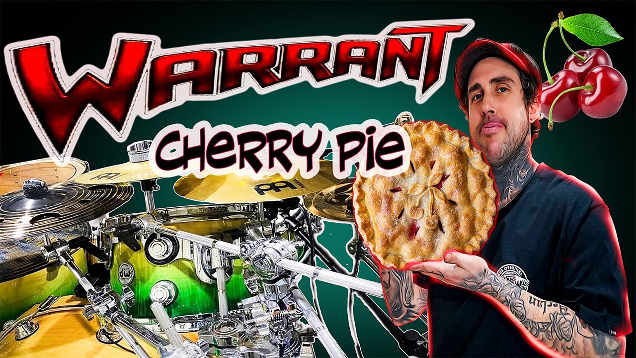 Warrant - Cherry Pie (drum cover)