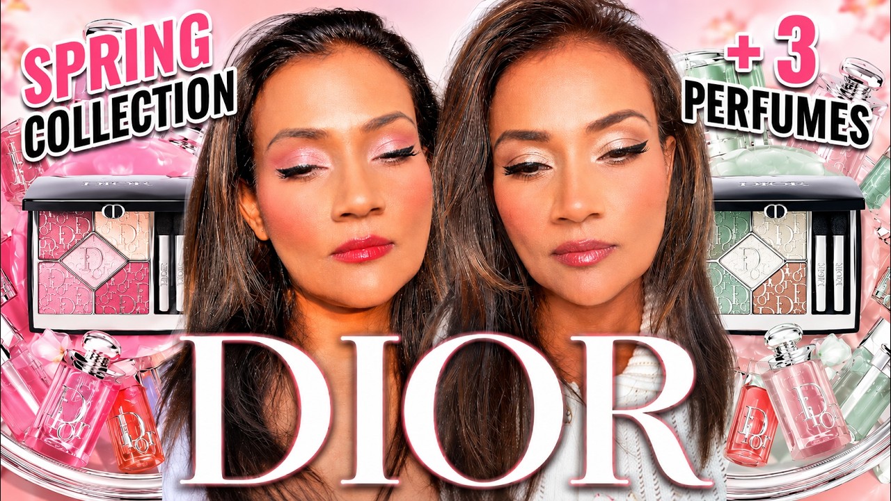 LOOK LIKE A FAIRY WITH 2026 DIOR SPRING MAKEUP COLLECTION + STICK BRONZER, ALL 3 GLOW PERFUMES