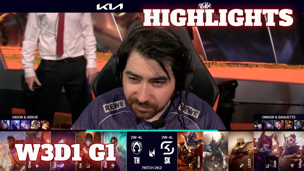 TH vs SK - Highlights | Week 3 Day 1 LEC Versus 2026 | Team Heretics vs SK Gaming W3D1
