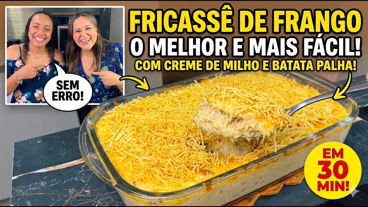 Os Segredos do Fricasse Perfeito | Fica pronto em 30 minutos e salva aquele almoço rápido.