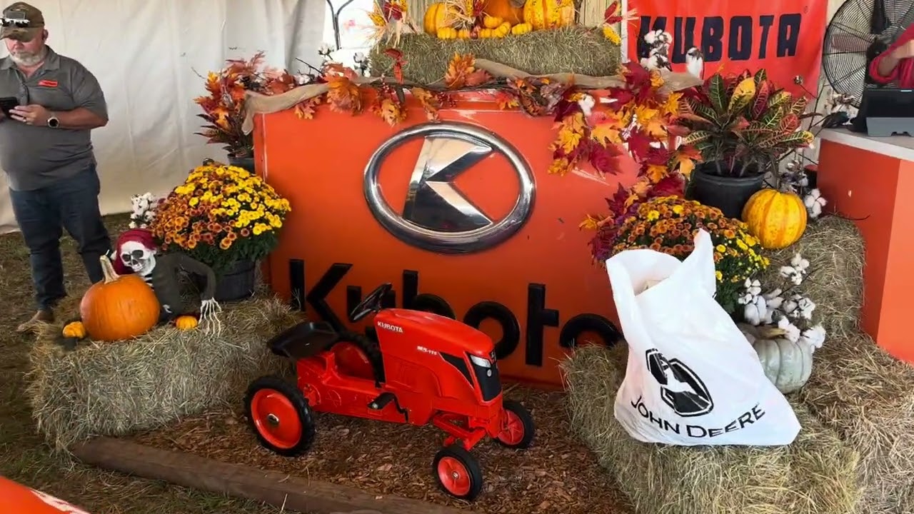 Kubota Booth at the Sunbelt Ag Expo 2025!