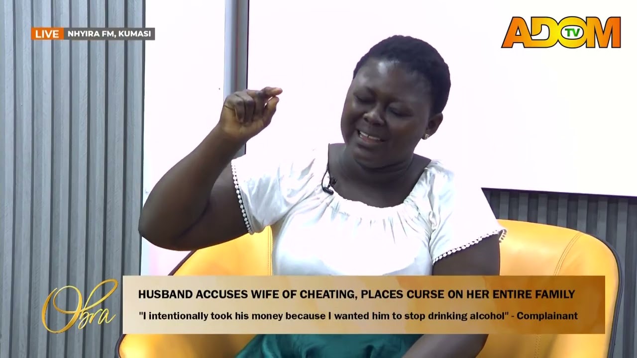 Husband Accuses Wife of Cheating, Places Curse on Her Family - Obra on Adom TV (27-02-26)