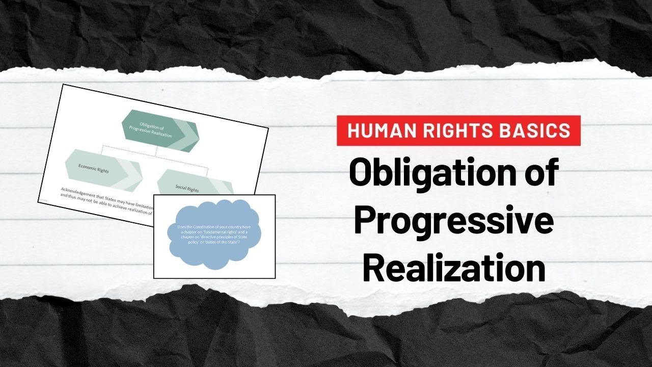 Obligation of Progressive Realization