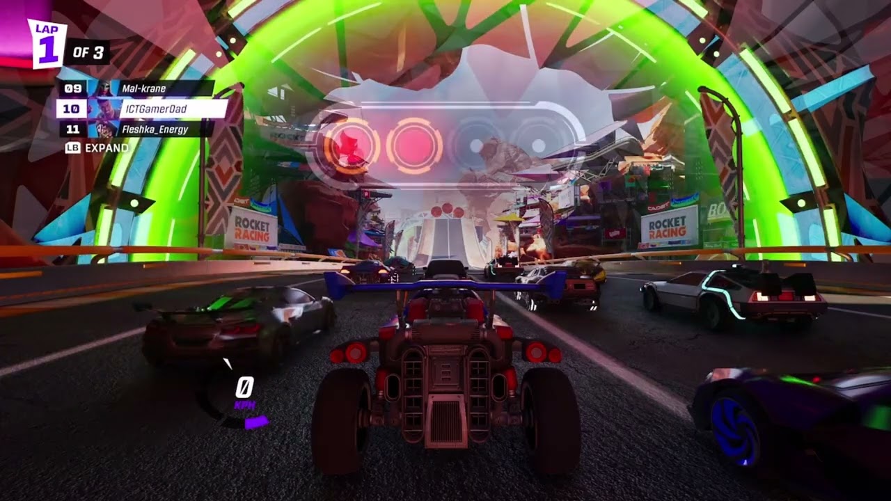 Just another day of racing!