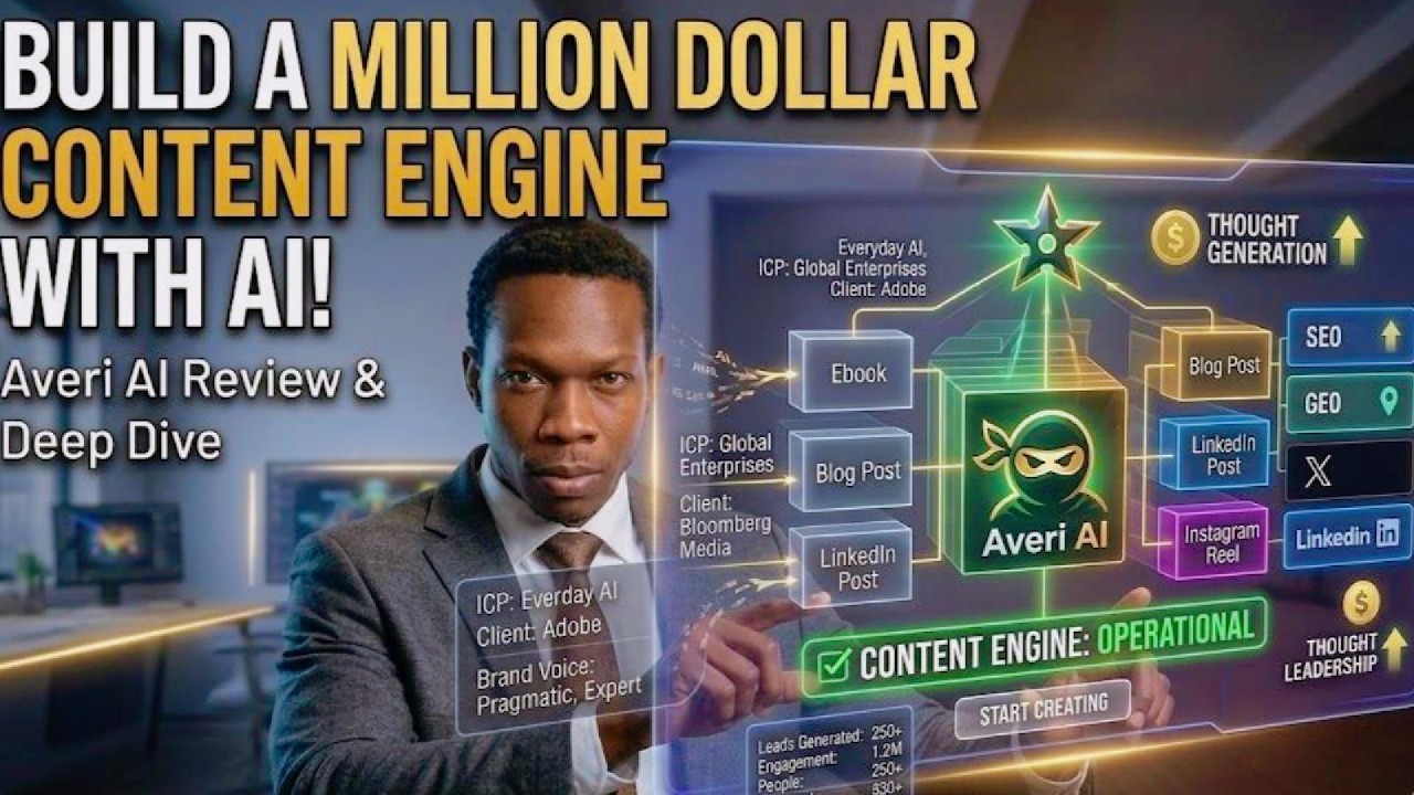 Averi AI Review Build a Complete AI Content Engine for SEO, GEO and Lead Generation 🚀 EP #392