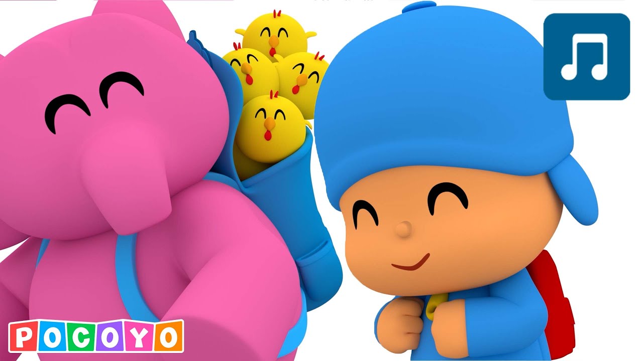 Let's Get Ready For School! 📚 Classroom Singalong | Nursery Rhyme | Pocoyo English | Songs for Kids