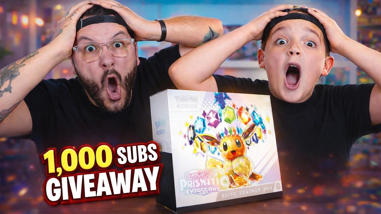 Our Pokemon Channel hit 1,000 Subscribers in 10 days! Special Giveaway to 3 of our subs.