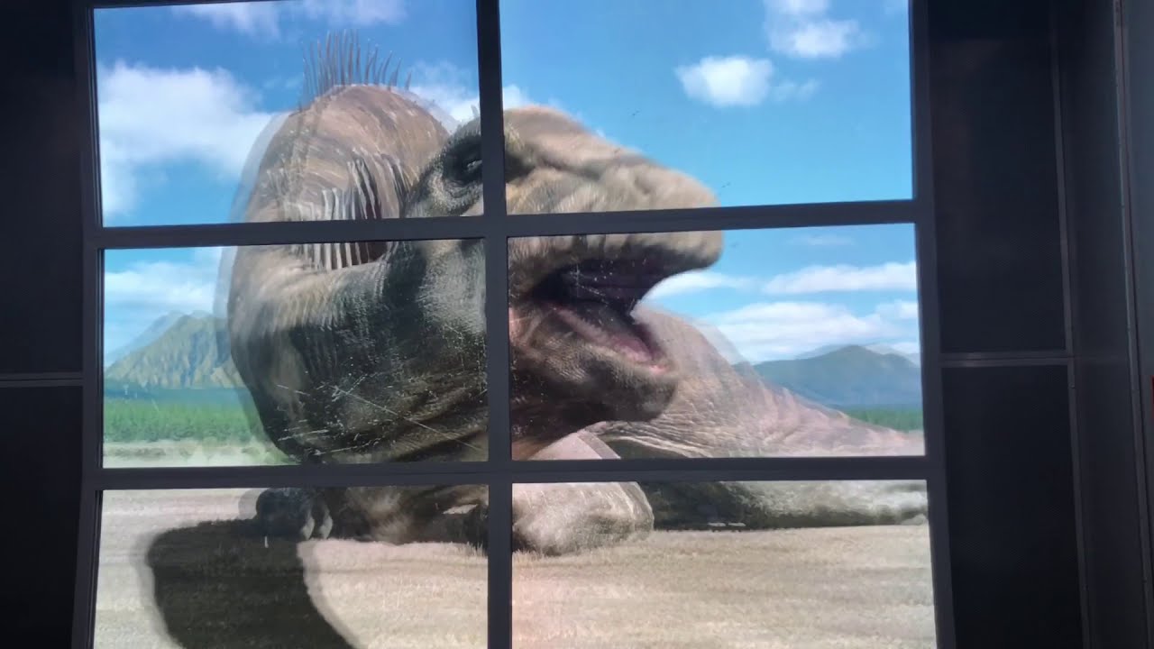Dinosaurs in the wild!