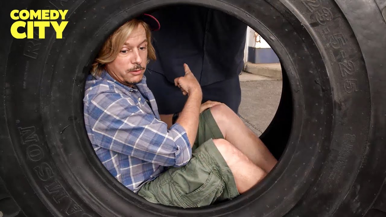 David Spade Gets Destroyed by the Tire Game | Grown Ups 2 (Adam Sandler, Chris Rock)