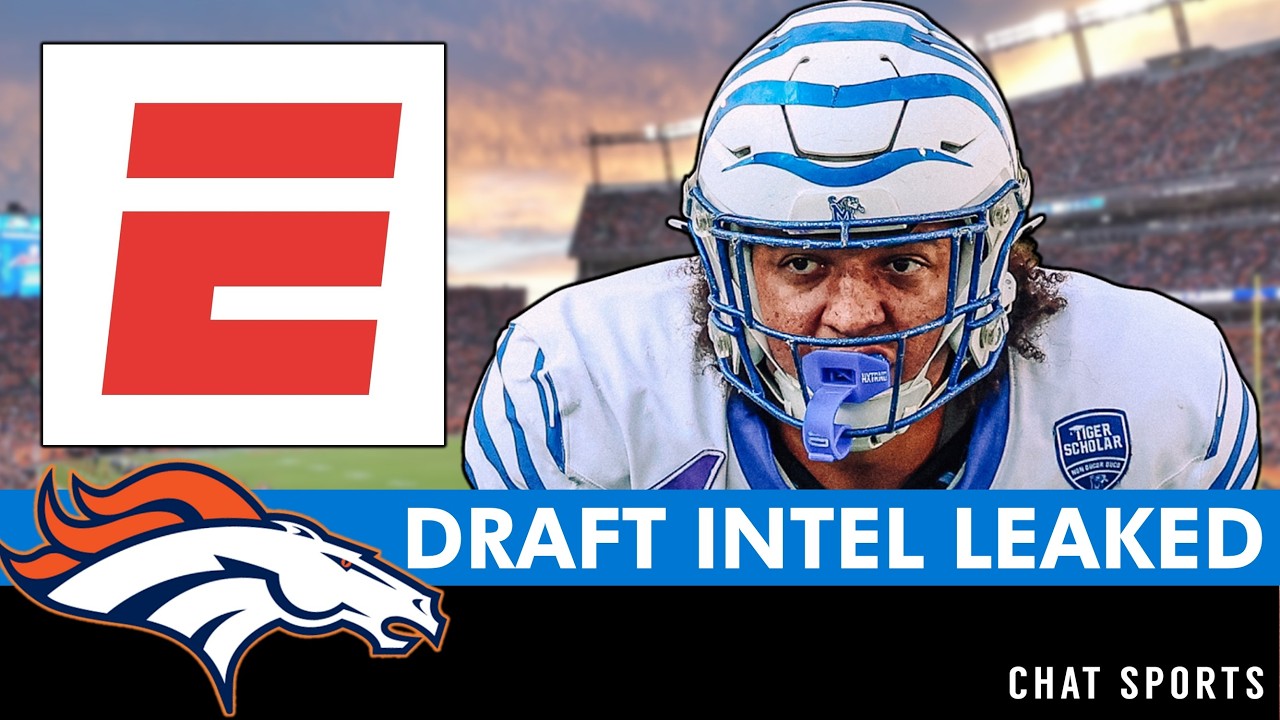 Oh My&hellip; ESPN Just SPILLED THE BEANS On The Broncos Draft Intel!