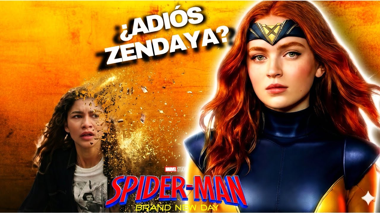 ¿ADIÓS ZENDAYA? Sadie Sink reemplaza a MJ en Spider-Man Brand New Day