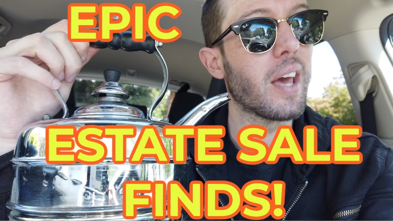 Finally! A Crazy Day Of Estate Sale Shopping! Let's find some Great Vintage Finds! Shop With Me!