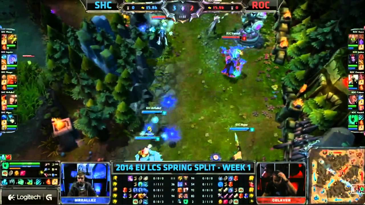 Первый день Супернедели LCS. SUPA HOT CREW xD против ROCCAT