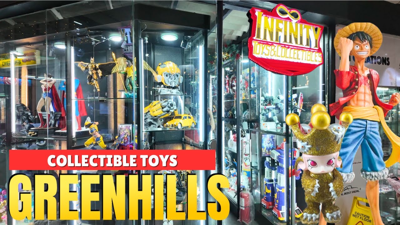 [4K] Торговый центр Greenhills 2025 – Экскурсия по магазинам Infinity Toys и GH Mini Mall 🧸🎮🤖